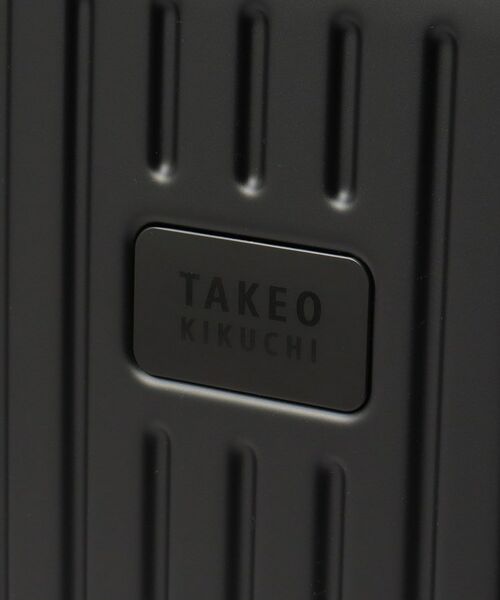 TAKEO KIKUCHI / タケオキクチ トラベルバッグ | 【CITY BLACK】スーツケース Mサイズ（フロント横開きエキスパンダブル） | 詳細8