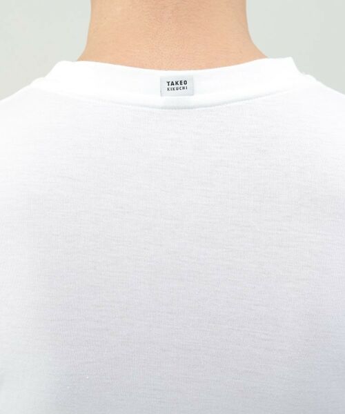 TAKEO KIKUCHI / タケオキクチ Tシャツ | 【MADE IN　JAPAN】ベーシック　半袖クルーネック Tシャツ | 詳細6