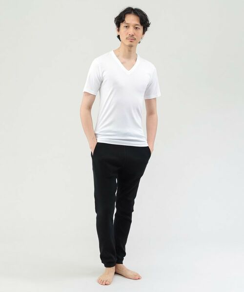 TAKEO KIKUCHI / タケオキクチ Tシャツ | 【MADE IN JAPAN】ベーシック半袖VネックTシャツ | 詳細17