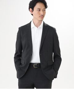 TAKEO KIKUCHI / タケオキクチ テーラードジャケット | 【ONOFF/セットアップ対応】メランジ シャークスキン ストレッチジャケット