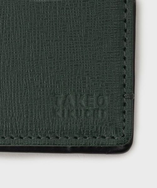 TAKEO KIKUCHI / タケオキクチ 財布・コインケース・マネークリップ | 配色型押しレザー2つ折り財布 | 詳細18