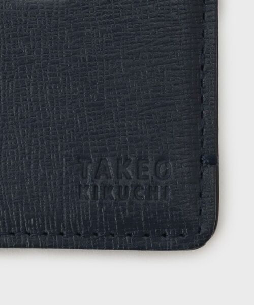 TAKEO KIKUCHI / タケオキクチ 財布・コインケース・マネークリップ | 配色型押しレザー2つ折り財布 | 詳細27
