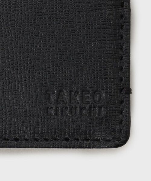 TAKEO KIKUCHI / タケオキクチ 財布・コインケース・マネークリップ | 配色型押しレザー2つ折り財布 | 詳細9