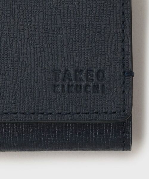 TAKEO KIKUCHI / タケオキクチ キーホルダー・ストラップ | 配色型押しレザー キーケース | 詳細19