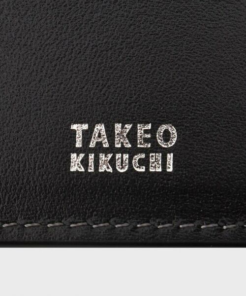 TAKEO KIKUCHI / タケオキクチ 財布・コインケース・マネークリップ | ダブル型押しレザー 2つ折り財布 | 詳細8