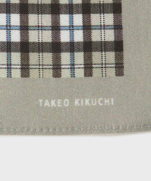 TAKEO KIKUCHI / タケオキクチ ハンカチ | パネルチェック ハンカチ | 詳細2