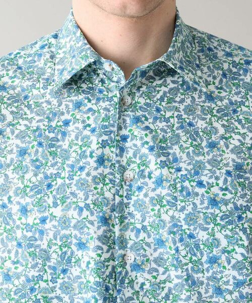 TAKEO KIKUCHI / タケオキクチ Tシャツ | 小花柄 フローラル シャツ | 詳細5