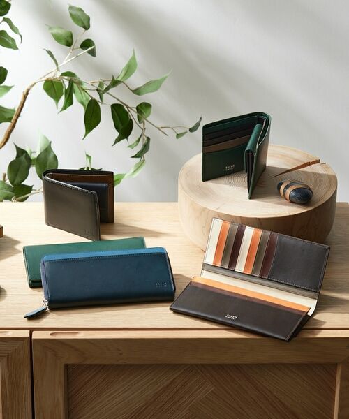 TAKEO KIKUCHI / タケオキクチ 財布・コインケース・マネークリップ | アンティーク調レザー 2つ折り長財布 | 詳細30