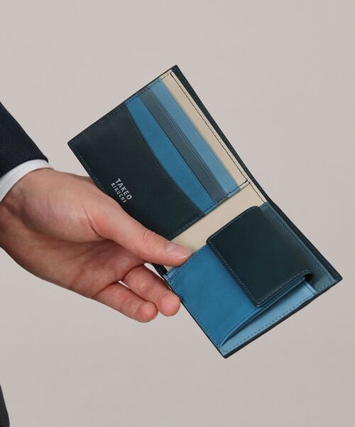 アンティーク調レザー】2つ折り 財布 （財布・コインケース
