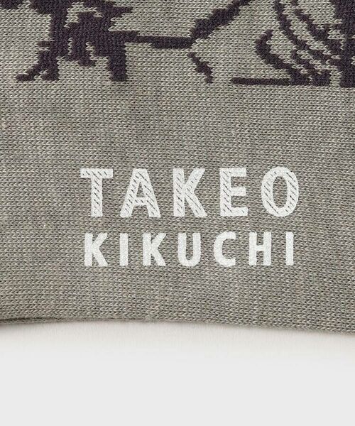 TAKEO KIKUCHI / タケオキクチ ソックス | フラワー総柄　ソックス | 詳細4