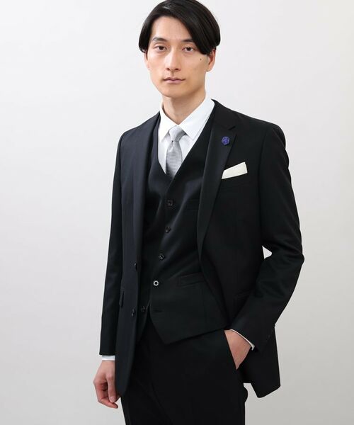 TAKEO KIKUCHI / タケオキクチ セットアップ | 【Made in JAPAN】マイクロデザイン スーツ / THE MESSAGE | 詳細21