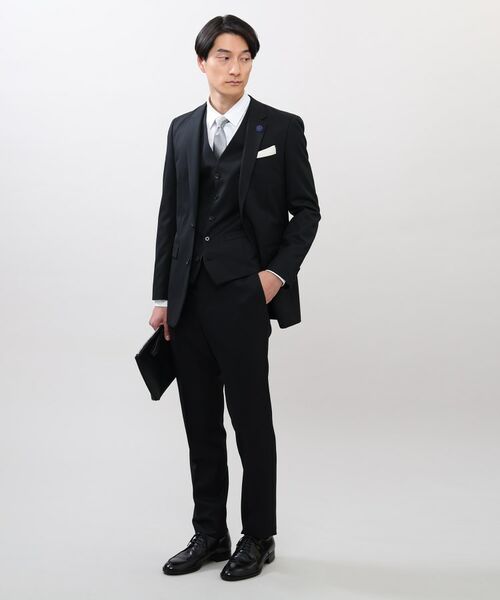 TAKEO KIKUCHI / タケオキクチ セットアップ | 【Made in JAPAN】マイクロデザイン スーツ / THE MESSAGE | 詳細23