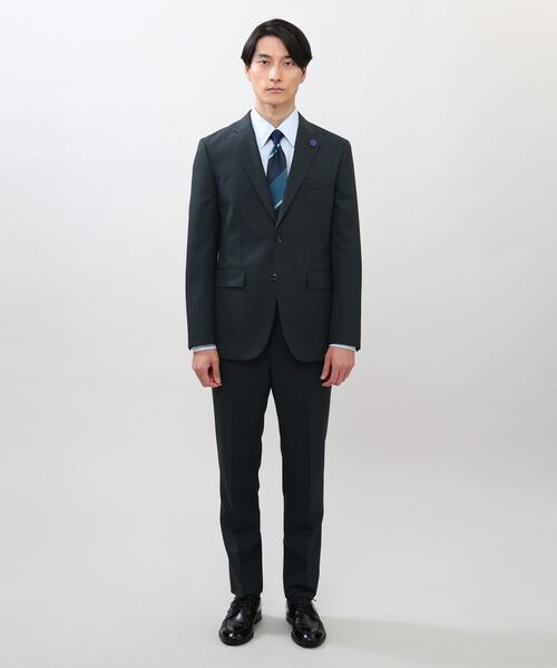 TAKEO KIKUCHI / タケオキクチ セットアップ | 【Made in JAPAN】マイクロデザイン カラー スーツ | 詳細2