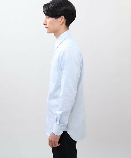 TAKEO KIKUCHI / タケオキクチ シャツ・ブラウス | 【Made in JAPAN】小格子ドビー シャツ | 詳細3