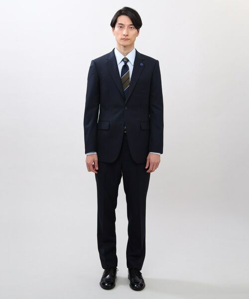 TAKEO KIKUCHI / タケオキクチ セットアップ | 絣りストライプ スーツ | 詳細2