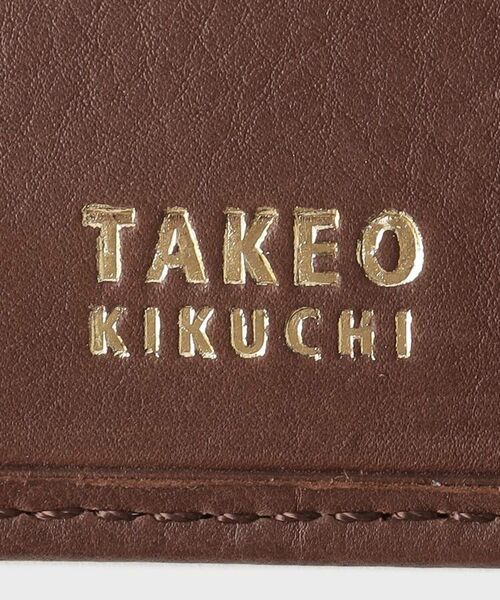 TAKEO KIKUCHI / タケオキクチ 財布・コインケース・マネークリップ | アニリンカーフ 二つ折り財布 | 詳細10