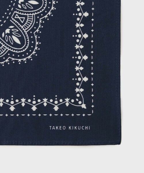 TAKEO KIKUCHI / タケオキクチ バンダナ・スカーフ | ヴィンテージアーカイブ ペイズリーバンダナ | 詳細3