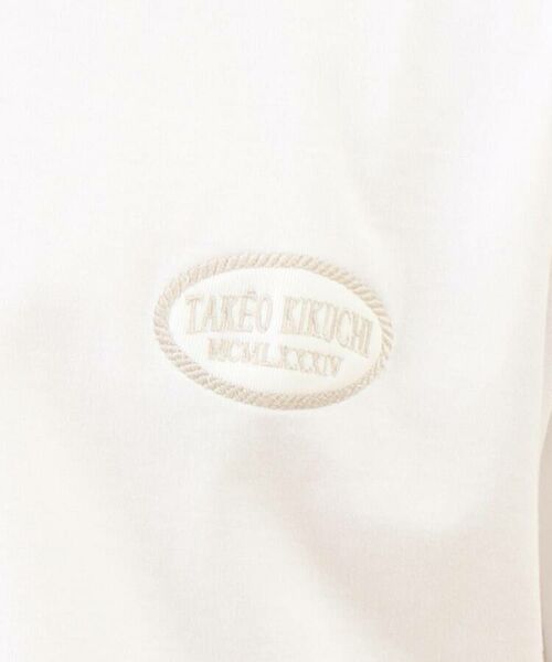 TAKEO KIKUCHI / タケオキクチ Tシャツ | ワンポイント アップリケ Tシャツ | 詳細8