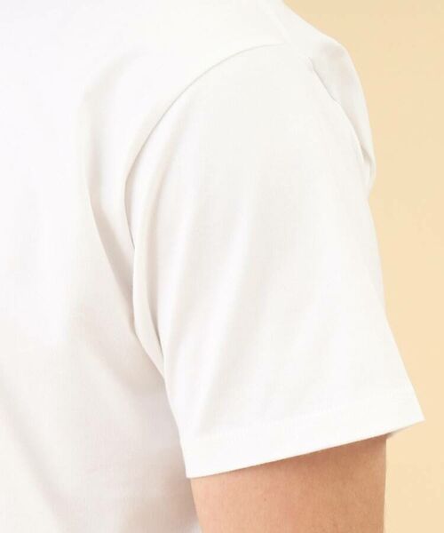 TAKEO KIKUCHI / タケオキクチ Tシャツ | 【Sサイズ～】ボーラーハット プリント Tシャツ | 詳細6