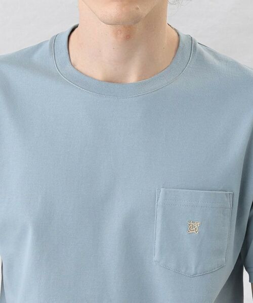 TAKEO KIKUCHI / タケオキクチ Tシャツ | 【Sサイズ～】ワンポイント刺繍 ポケット Tシャツ | 詳細5