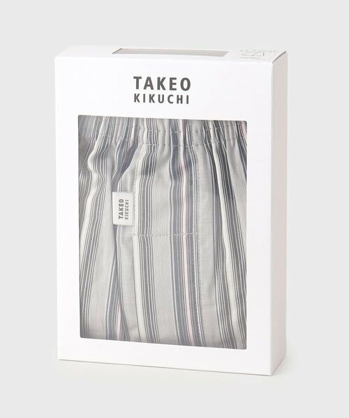 TAKEO KIKUCHI / タケオキクチ トランクス | ドビーストライプ柄トランクス | 詳細8