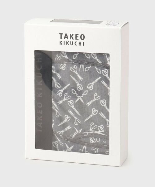 TAKEO KIKUCHI / タケオキクチ ボクサーパンツ・ブリーフ | ハサミモチーフ柄前開きボクサーパンツ | 詳細17