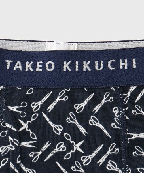 TAKEO KIKUCHI / タケオキクチ ボクサーパンツ・ブリーフ | ハサミモチーフ柄前開きボクサーパンツ | 詳細6