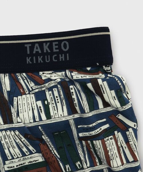 TAKEO KIKUCHI / タケオキクチ ボクサーパンツ・ブリーフ | ブックシェルフ柄 ボクサーパンツ | 詳細13