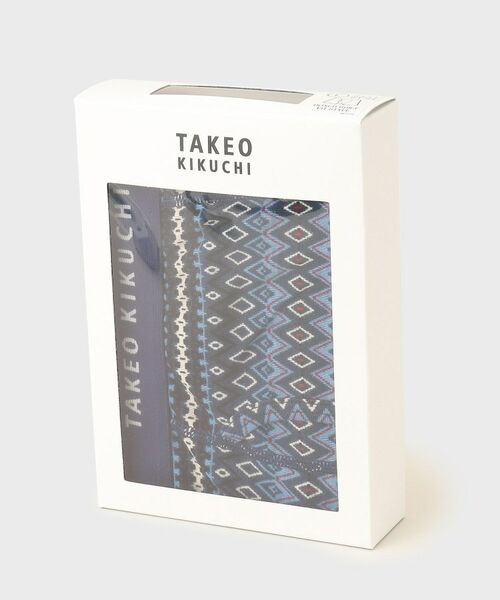 TAKEO KIKUCHI / タケオキクチ ボクサーパンツ・ブリーフ | 【フラットシーマ】フェアアイル柄ボクサーパンツ | 詳細9