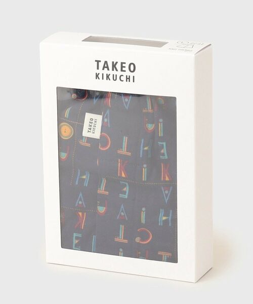 TAKEO KIKUCHI / タケオキクチ トランクス | タイポグラフィー柄ニットトランクス | 詳細17