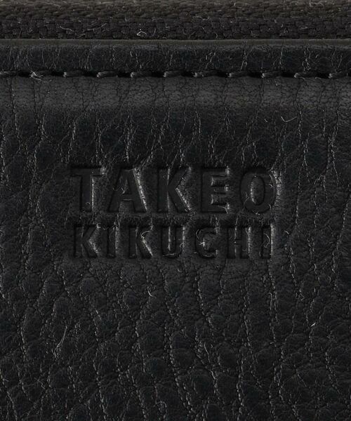 TAKEO KIKUCHI / タケオキクチ 財布・コインケース・マネークリップ | イタリアンブラックレザー エクセラ ミニＬ型ウオレット | 詳細7