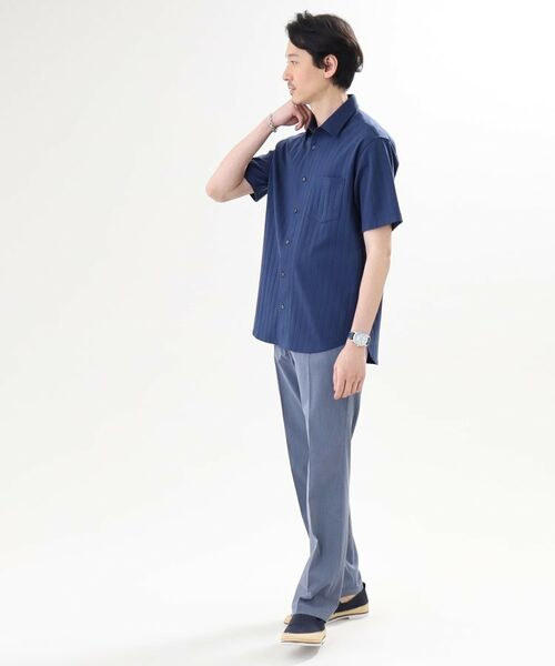 TAKEO KIKUCHI / タケオキクチ Tシャツ | 【抗菌防臭】シルケット 針抜きスムース シャツ | 詳細25