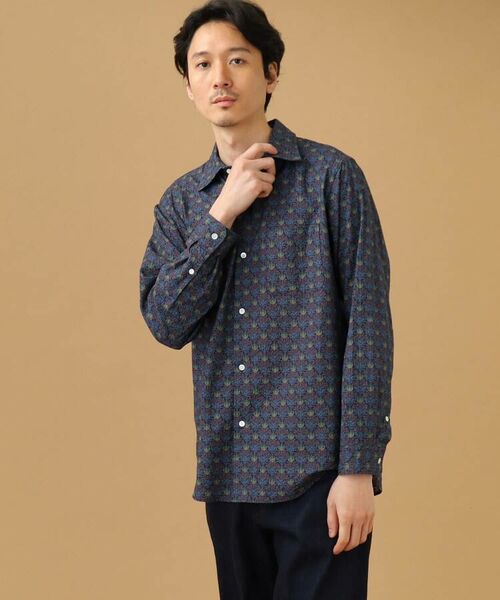 TAKEO KIKUCHI / タケオキクチ Tシャツ | 【Sサイズ~】サッカー地フラワープリント シャツ | 詳細16