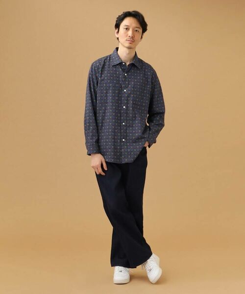 TAKEO KIKUCHI / タケオキクチ Tシャツ | 【Sサイズ~】サッカー地フラワープリント シャツ | 詳細19