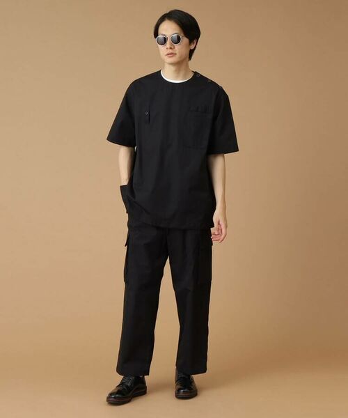 TAKEO KIKUCHI / タケオキクチ Tシャツ | 高密度ウェザークロス プルオーバーシャツ | 詳細14