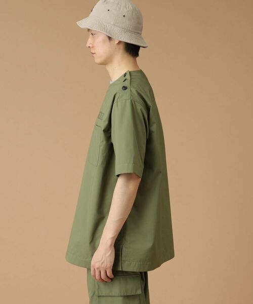 TAKEO KIKUCHI / タケオキクチ Tシャツ | 高密度ウェザークロス プルオーバーシャツ | 詳細3