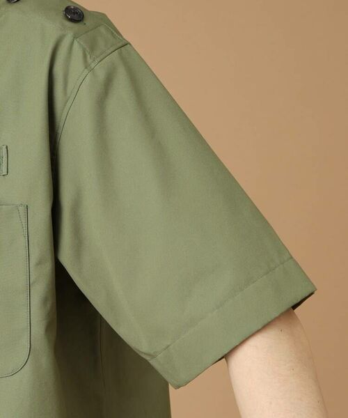 TAKEO KIKUCHI / タケオキクチ Tシャツ | 高密度ウェザークロス プルオーバーシャツ | 詳細8