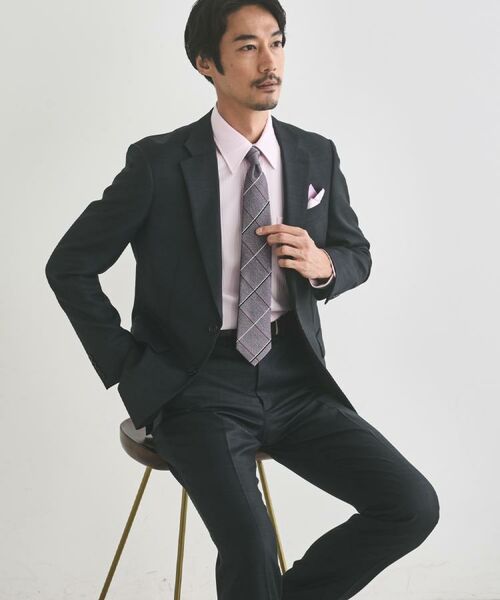 TAKEO KIKUCHI / タケオキクチ ネクタイ | 【Made in JAPAN】番千鳥ウィンドペン柄 ネクタイ | 詳細10