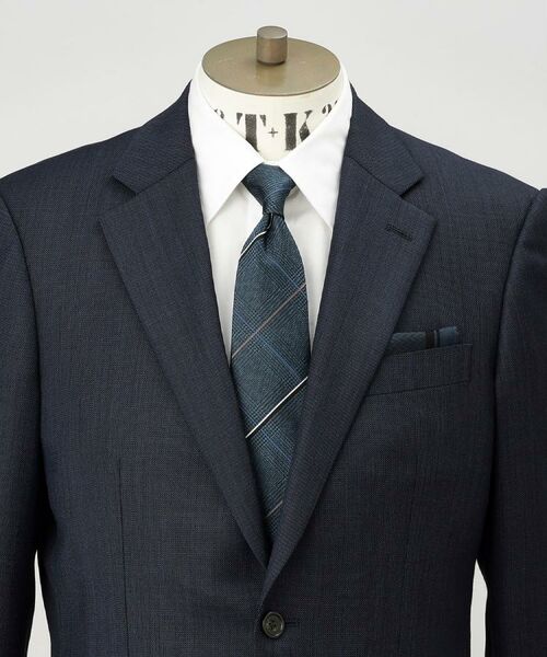 TAKEO KIKUCHI / タケオキクチ ネクタイ | 【Made in JAPAN】番千鳥ウィンドペン柄 ネクタイ | 詳細12