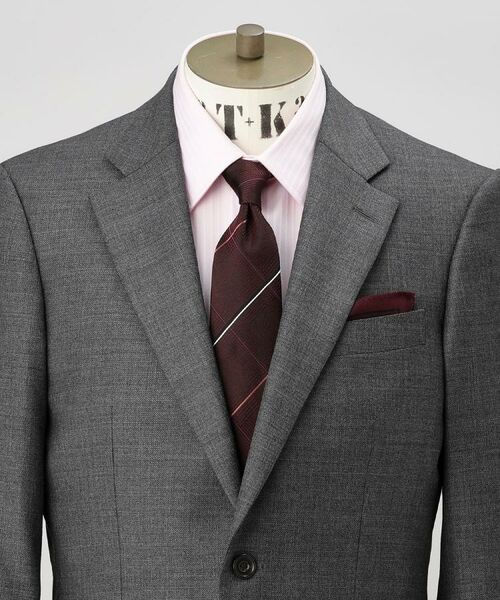 TAKEO KIKUCHI / タケオキクチ ネクタイ | 【Made in JAPAN】番千鳥ウィンドペン柄 ネクタイ | 詳細13