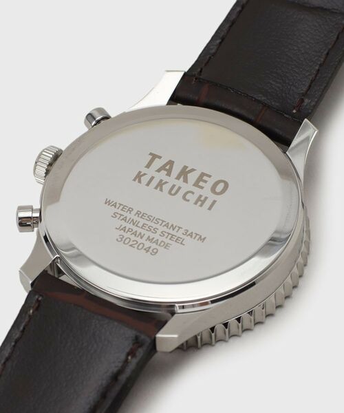 TAKEO KIKUCHI / タケオキクチ 腕時計 | 【Made in JAPAN】クロノグラフ ウォッチ | 詳細3