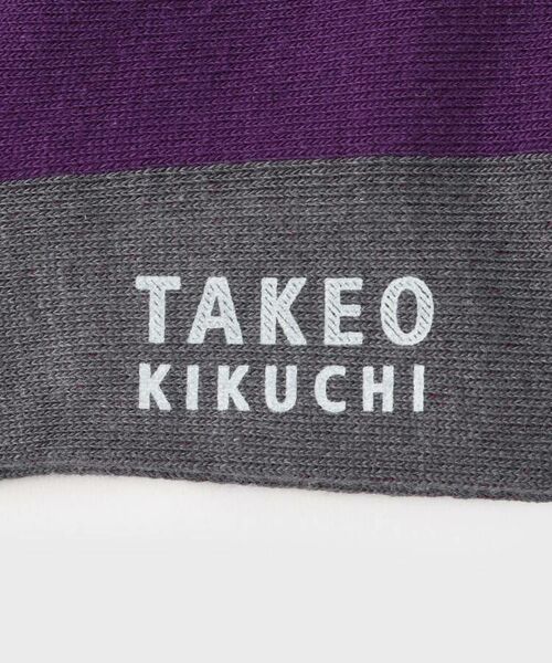 TAKEO KIKUCHI / タケオキクチ ソックス | バイカラー　ショートソックス | 詳細3