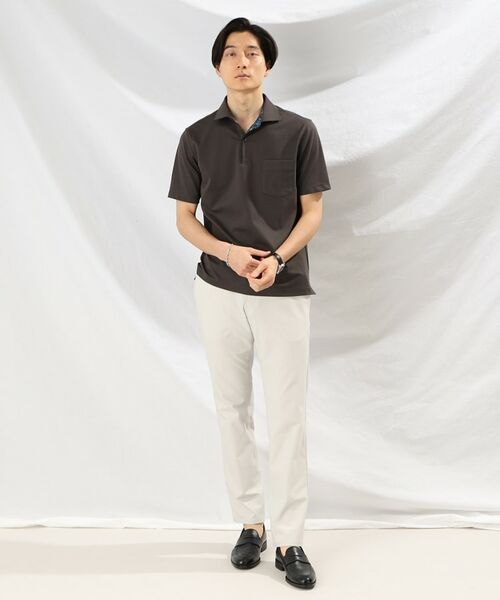 TAKEO KIKUCHI / タケオキクチ ポロシャツ | ボックスジャカード ポロシャツ | 詳細14