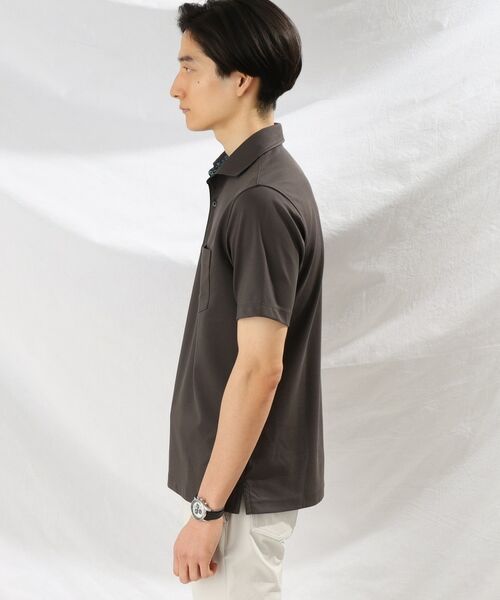 TAKEO KIKUCHI / タケオキクチ ポロシャツ | ボックスジャカード ポロシャツ | 詳細3