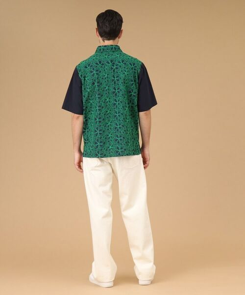 TAKEO KIKUCHI / タケオキクチ Tシャツ | エンブロイダリーフラワー 半袖シャツ | 詳細18
