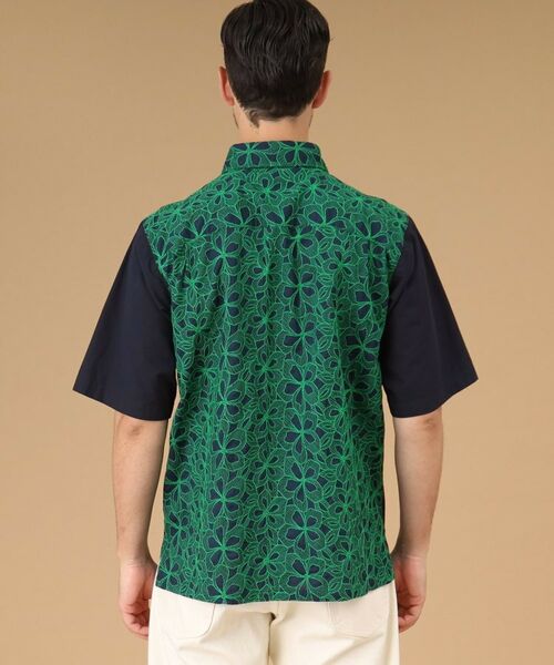 TAKEO KIKUCHI / タケオキクチ Tシャツ | エンブロイダリーフラワー 半袖シャツ | 詳細4