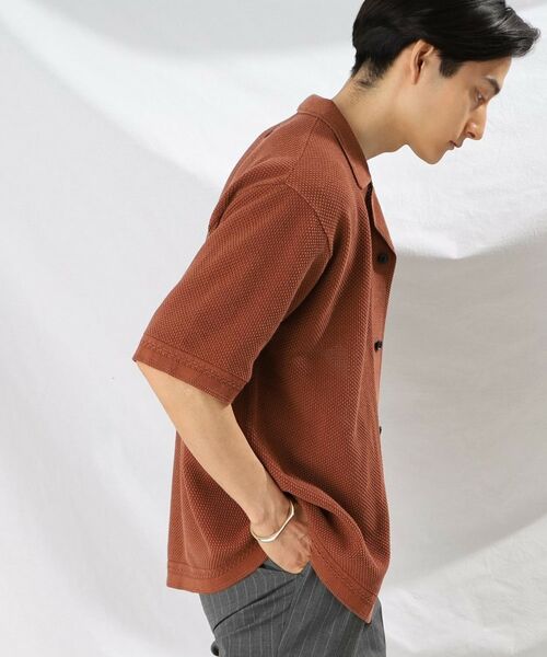 TAKEO KIKUCHI / タケオキクチ ニット・セーター | 【洗える】【6色展開】スポンディッシュ ニットシャツ | 詳細11