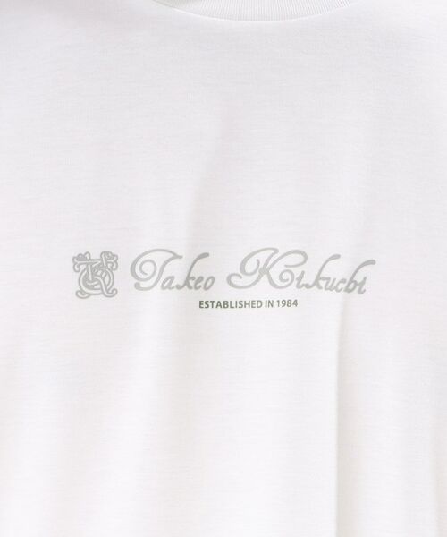 TAKEO KIKUCHI / タケオキクチ Tシャツ | スクリプトロゴ プリントTシャツ | 詳細16