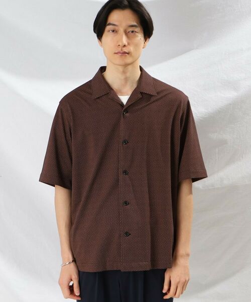 TAKEO KIKUCHI / タケオキクチ Tシャツ | マルデオリ 小紋 ジャカード シャツ | 詳細2