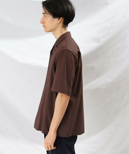 TAKEO KIKUCHI / タケオキクチ Tシャツ | マルデオリ 小紋 ジャカード シャツ | 詳細3